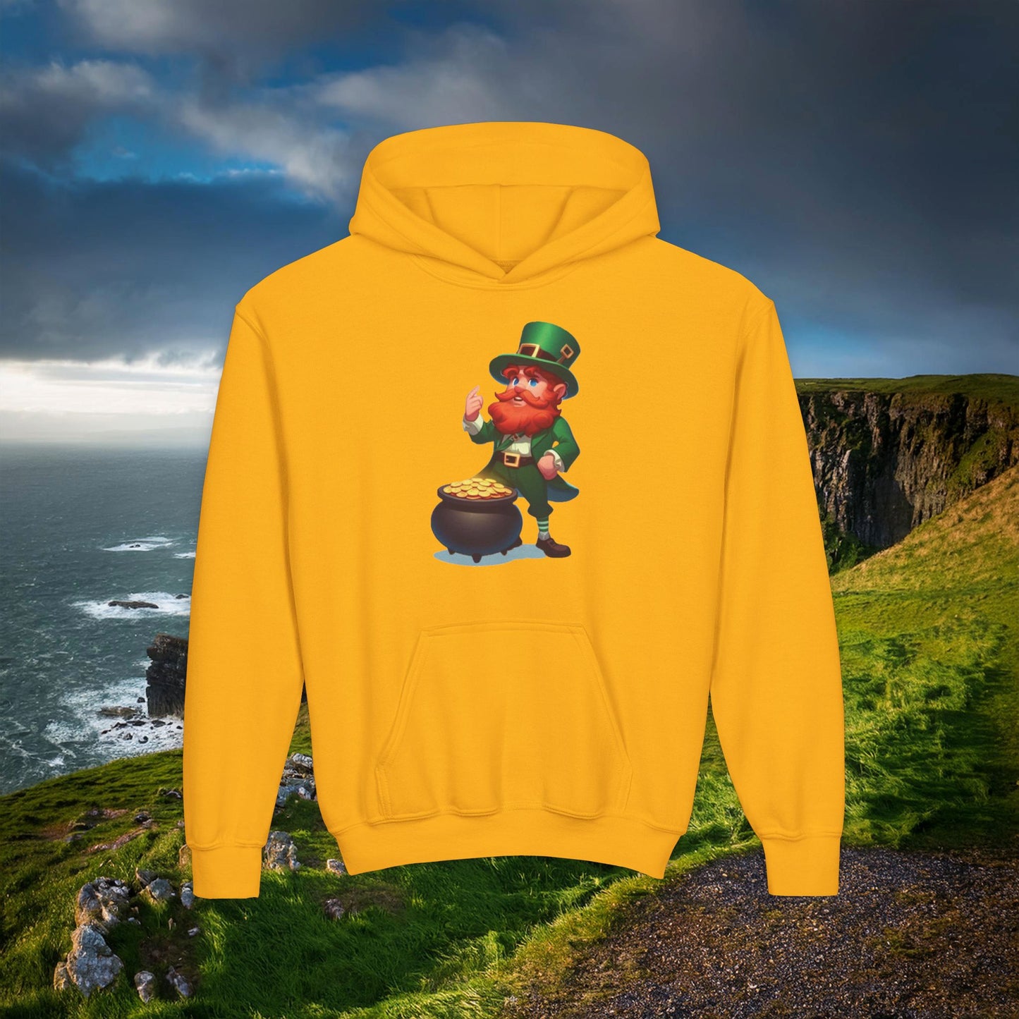 Leprechaun Youth Hoodie