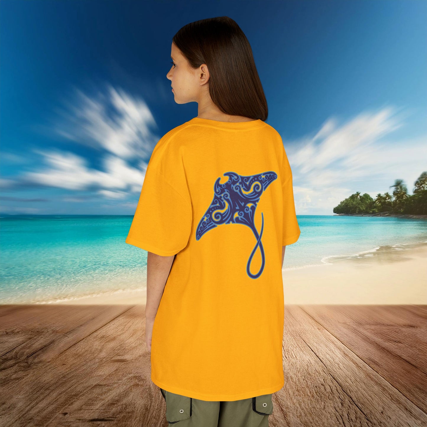 Manta Ray Kids Tee