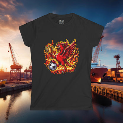 Liverpool Flames Women's Softstyle Tee
