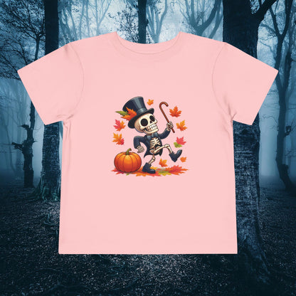 Snazzy Skeleton Toddler Tee