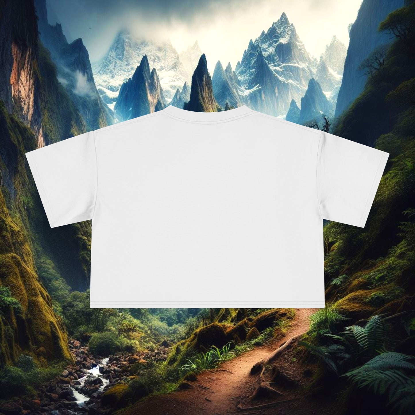 Dark Portal Women's Crop Tee