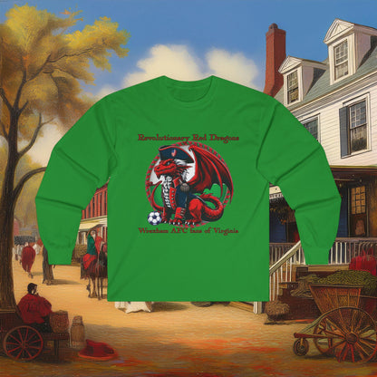 Revolutionary Red Dragons Logo Long Sleeve Tee