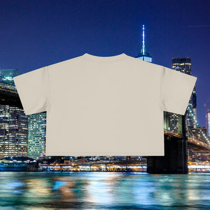 NY Subway Grafitti Women's Crop Tee