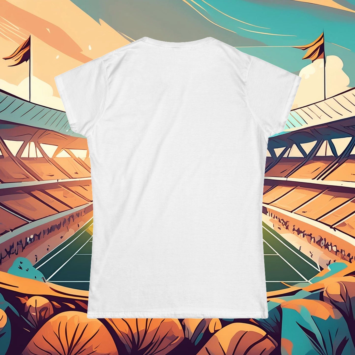 Panther Logo Women's Softstyle Tee