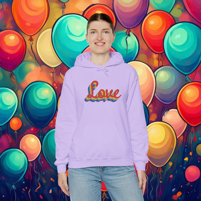 Rainbow Love Unisex Hoodie