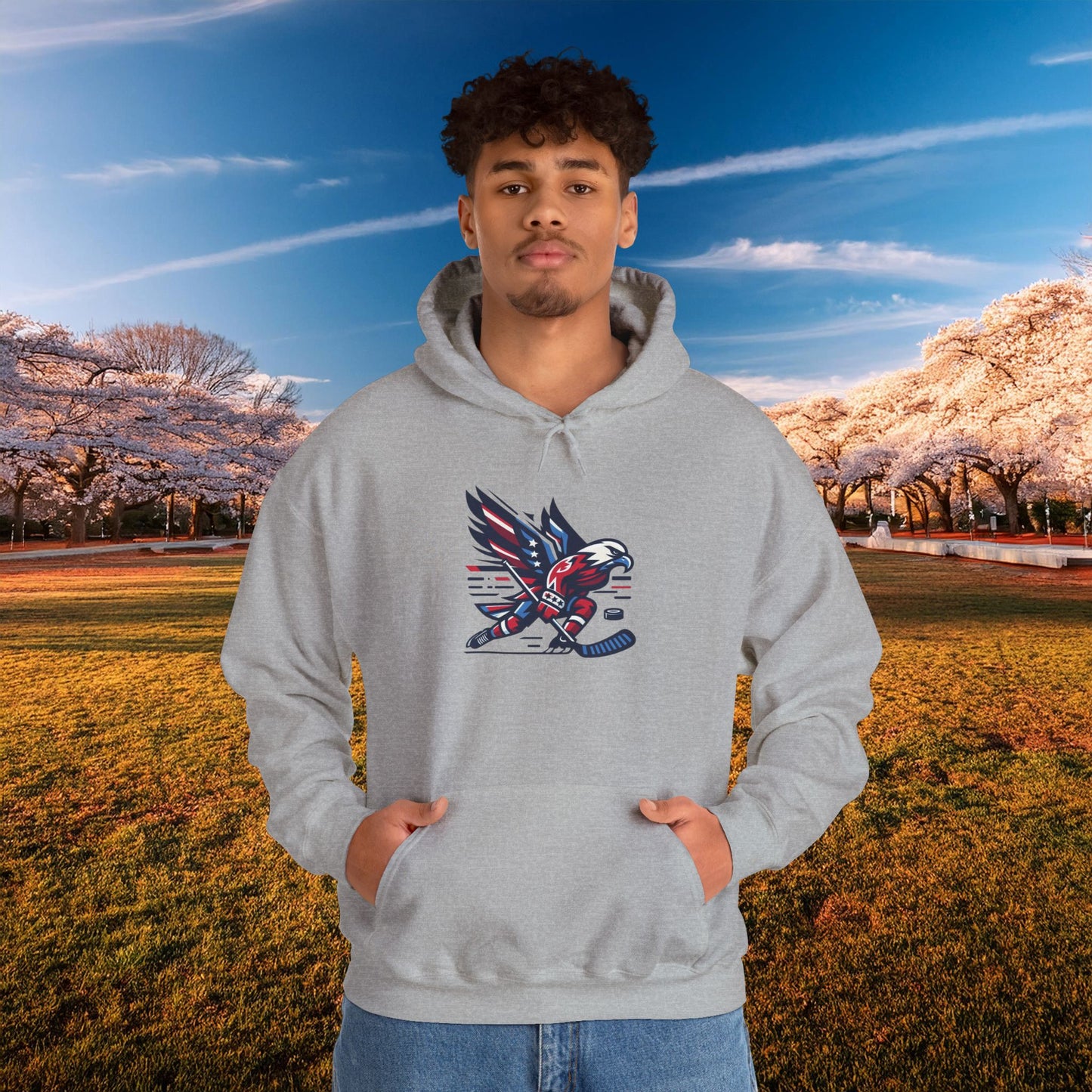 Washington Hockey Eagle Hoodie