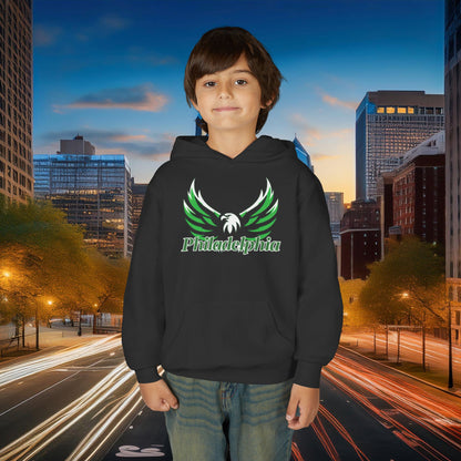 Philadelphia Eagle Logo Youth Hoodie