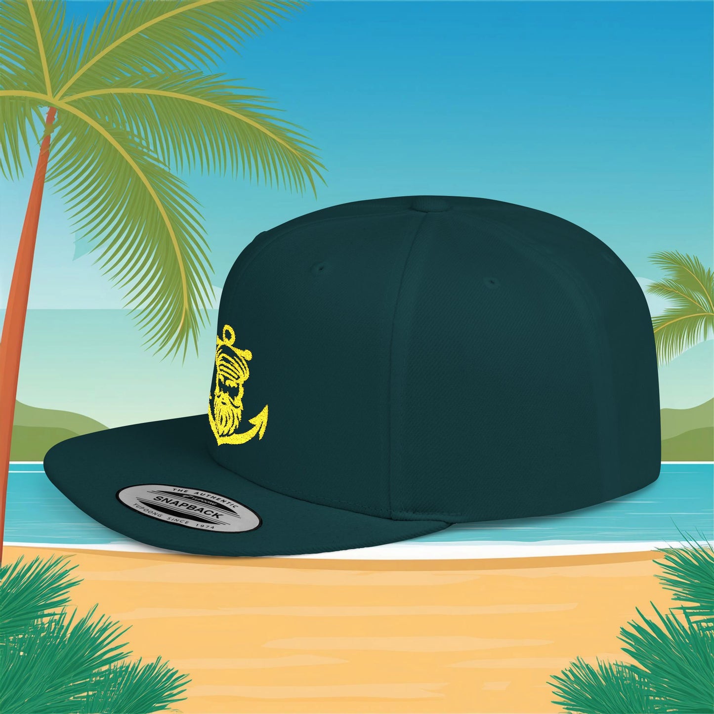 Old Salt Flat Bill Snapback