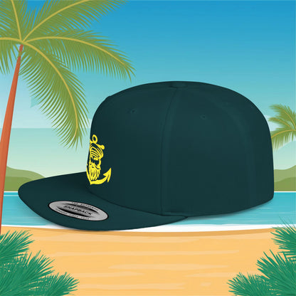 Old Salt Flat Bill Snapback