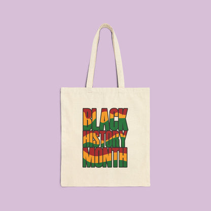 Black History Month Cotton Tote
