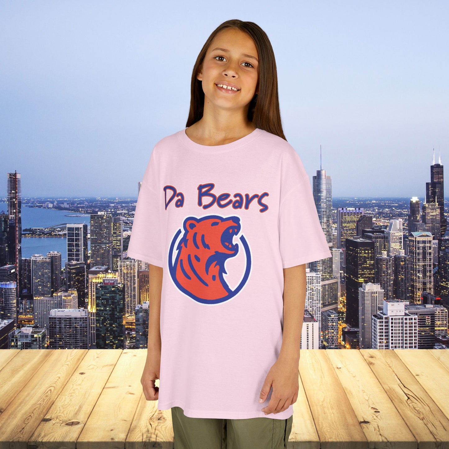 Da Bears Logo Kids Tee