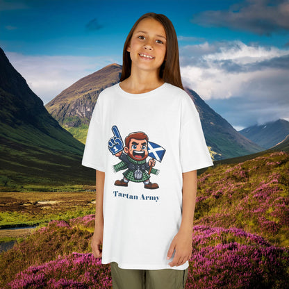 Scotland Tartan Army Kids Tee