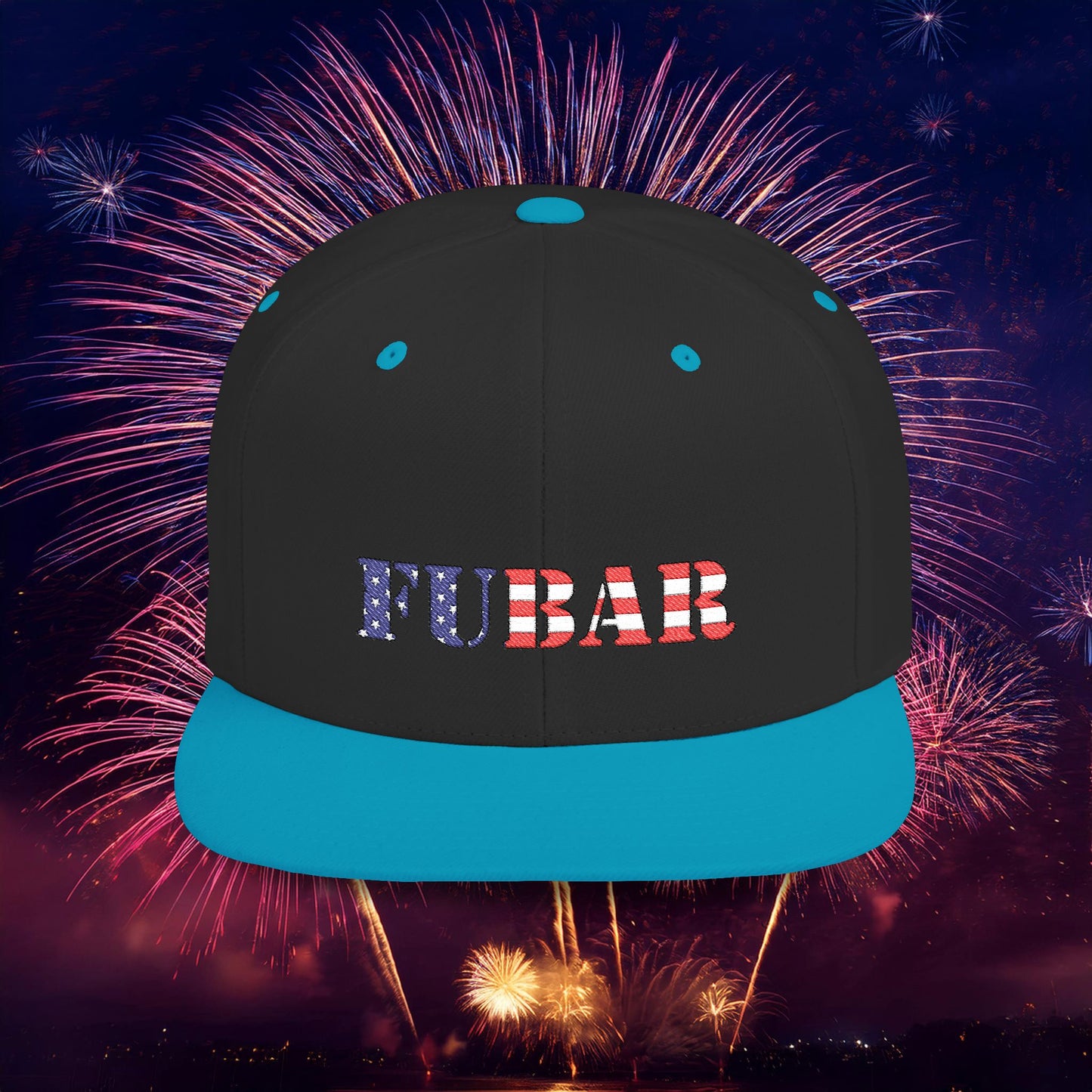 USA FUBAR Flat Bill Snapback
