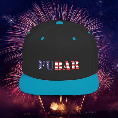 USA FUBAR Flat Bill Snapback