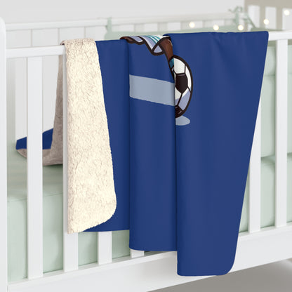 Minnesota United Loon Player Sherpa Fleece Blanket