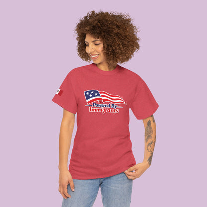 Powered By Immigrants Tee