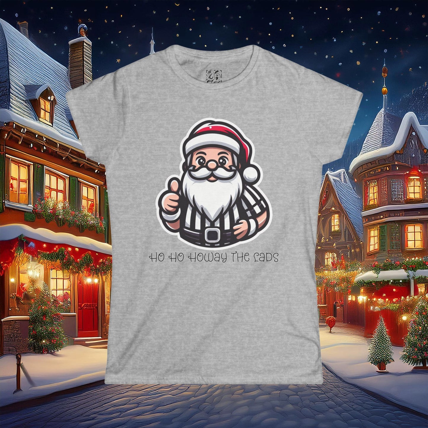 Newcastle United Ho Ho Howay The Lads Women's Tee