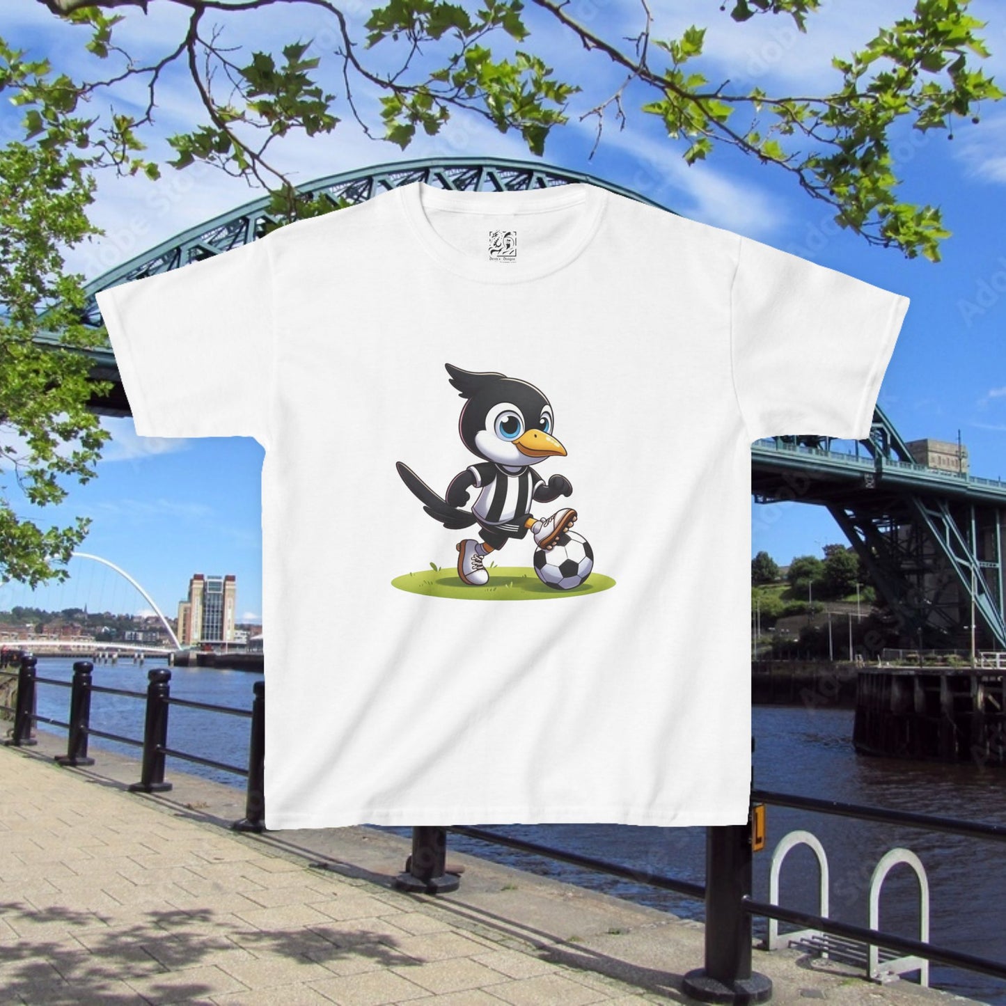 Newcastle United Little Magpie Kids Tee