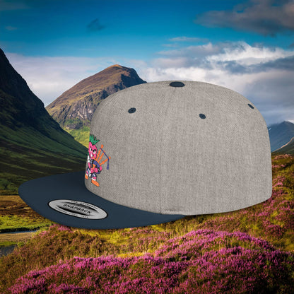Scottish Punk Flat Bill Snapback
