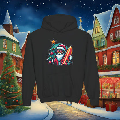 Surf Santa Youth Hoodie