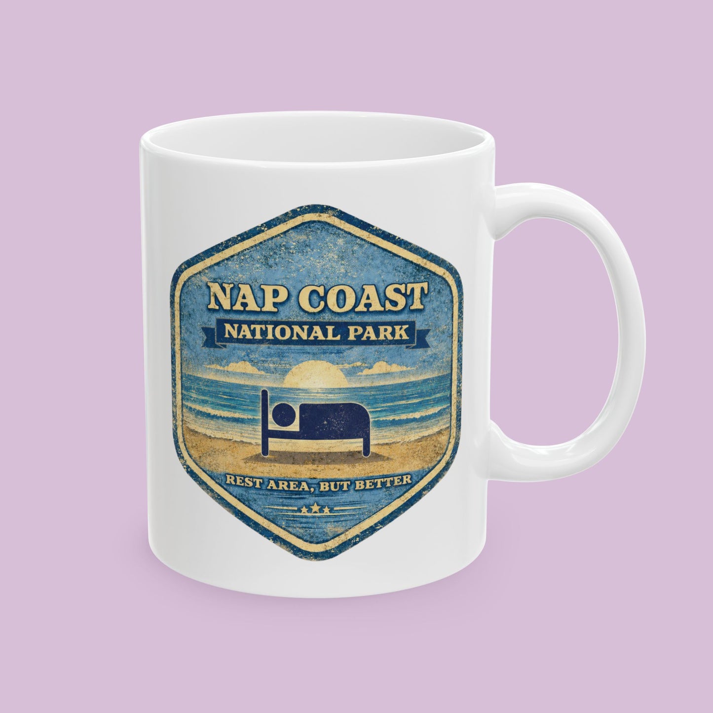 Nap Coast National Park Ceramic Mug (11oz/15oz)