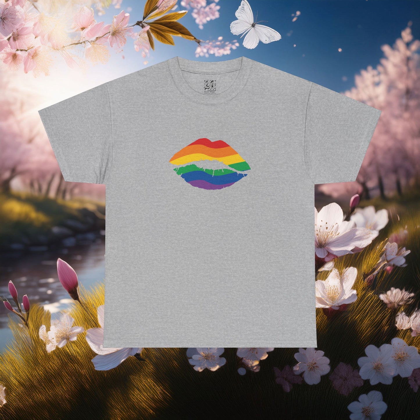 Rainbow Kiss Tee