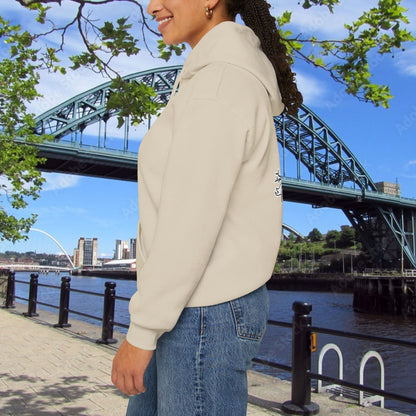 Newcastle United Howay The Lasses B&W (Twin Mags) Hoodie