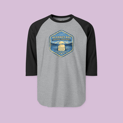 Blanket Bay National Monument Raglan Tee