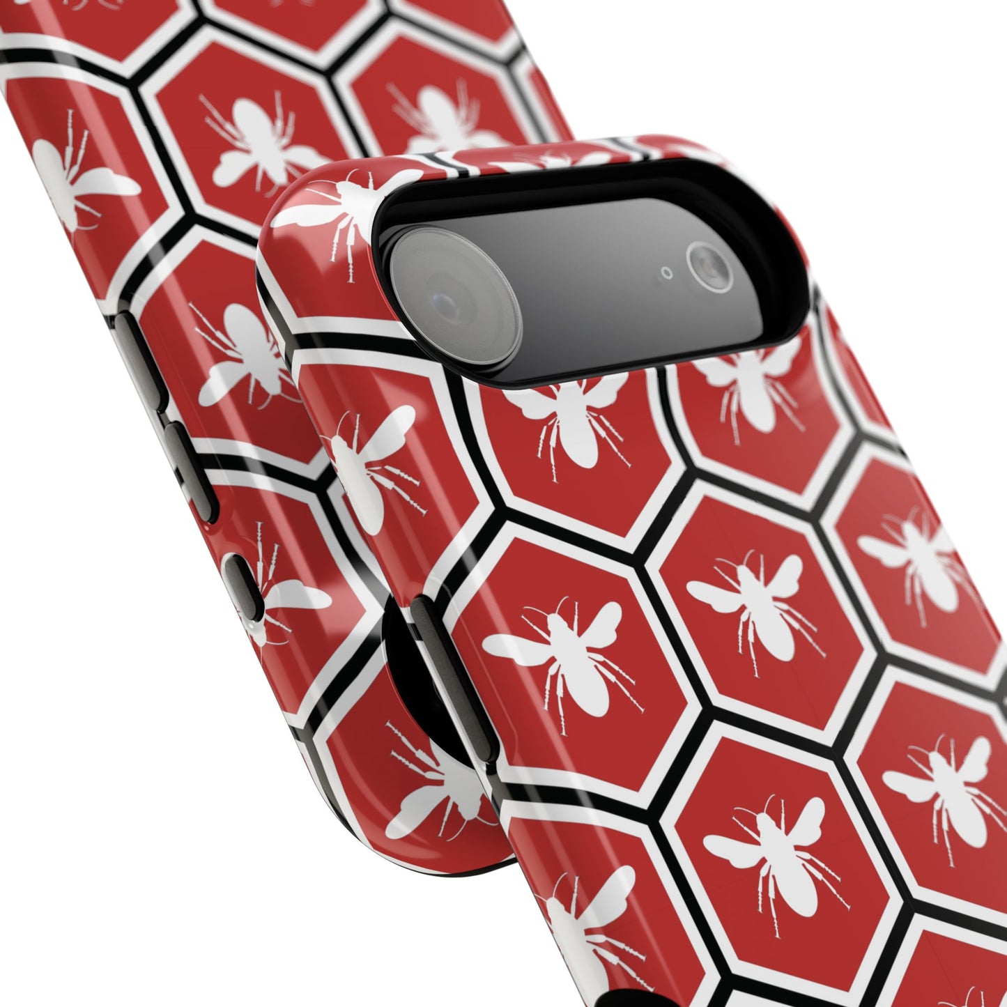 Honeycomb Bee Impact-Resistant Phone Case
