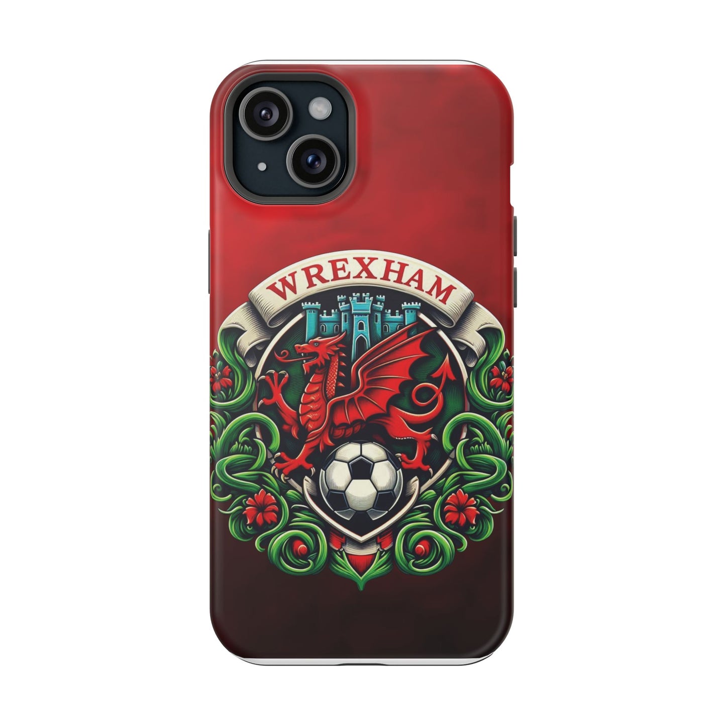 Wrexham Crest Impact-Resistant Cases