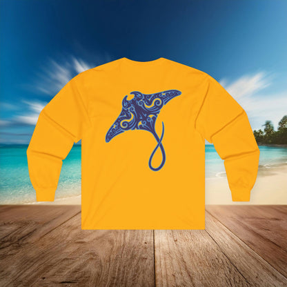 Manta Ray Long Sleeve Tee
