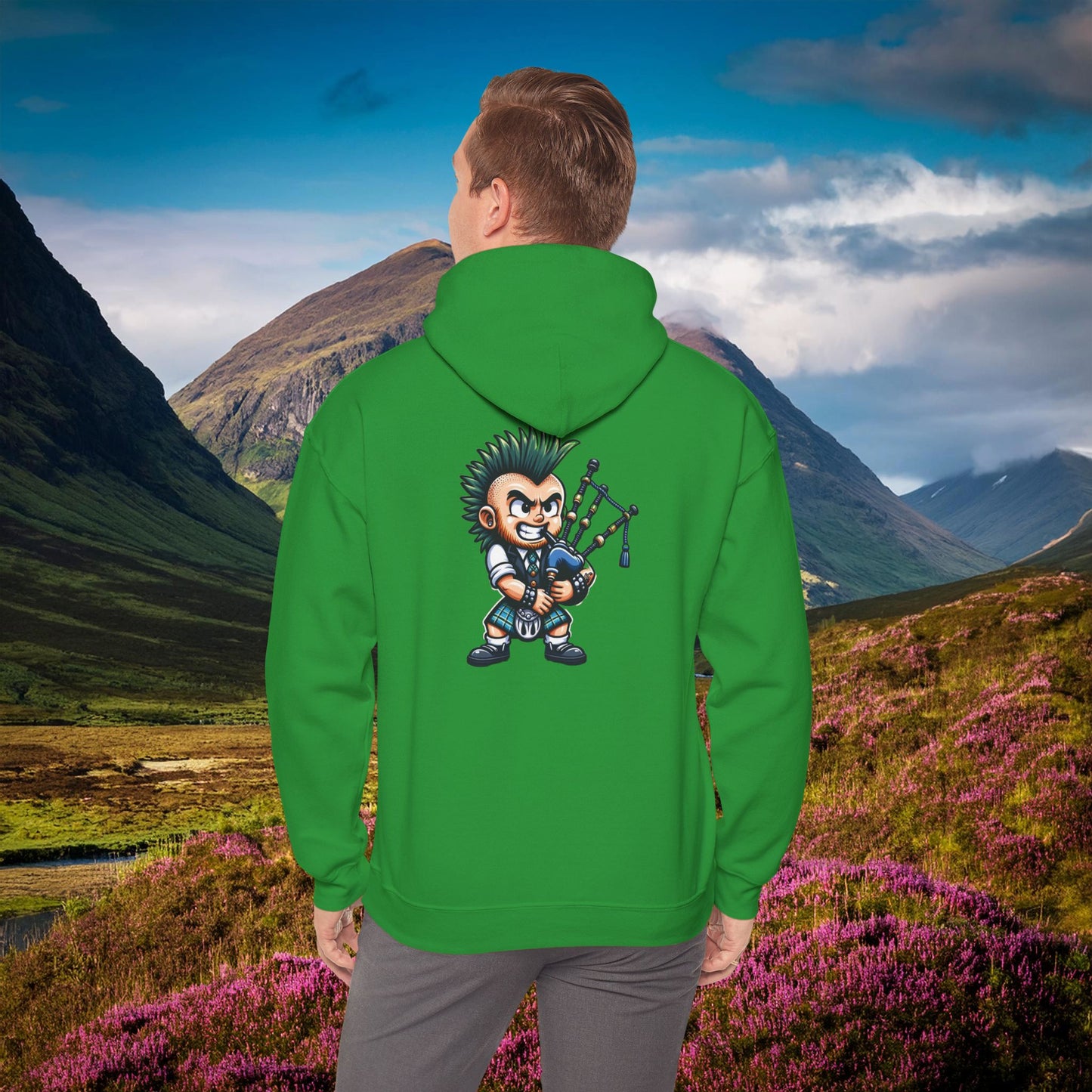 Scottish Punk Rock Hoodie