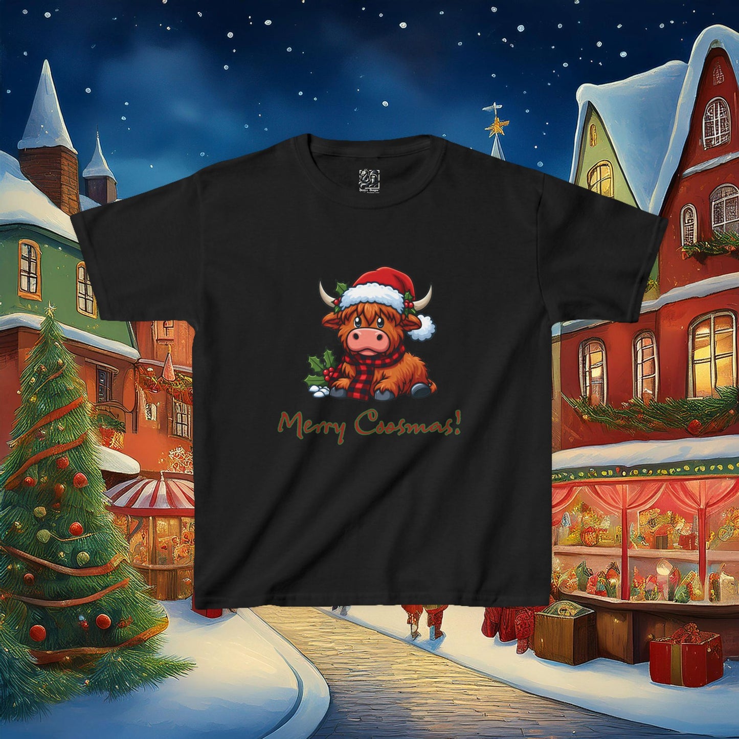 Merry Coosmas Kids Tee