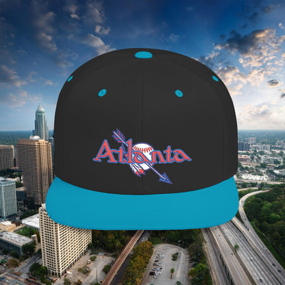 Atlanta Arrow Baseball Flat Bill Snapback