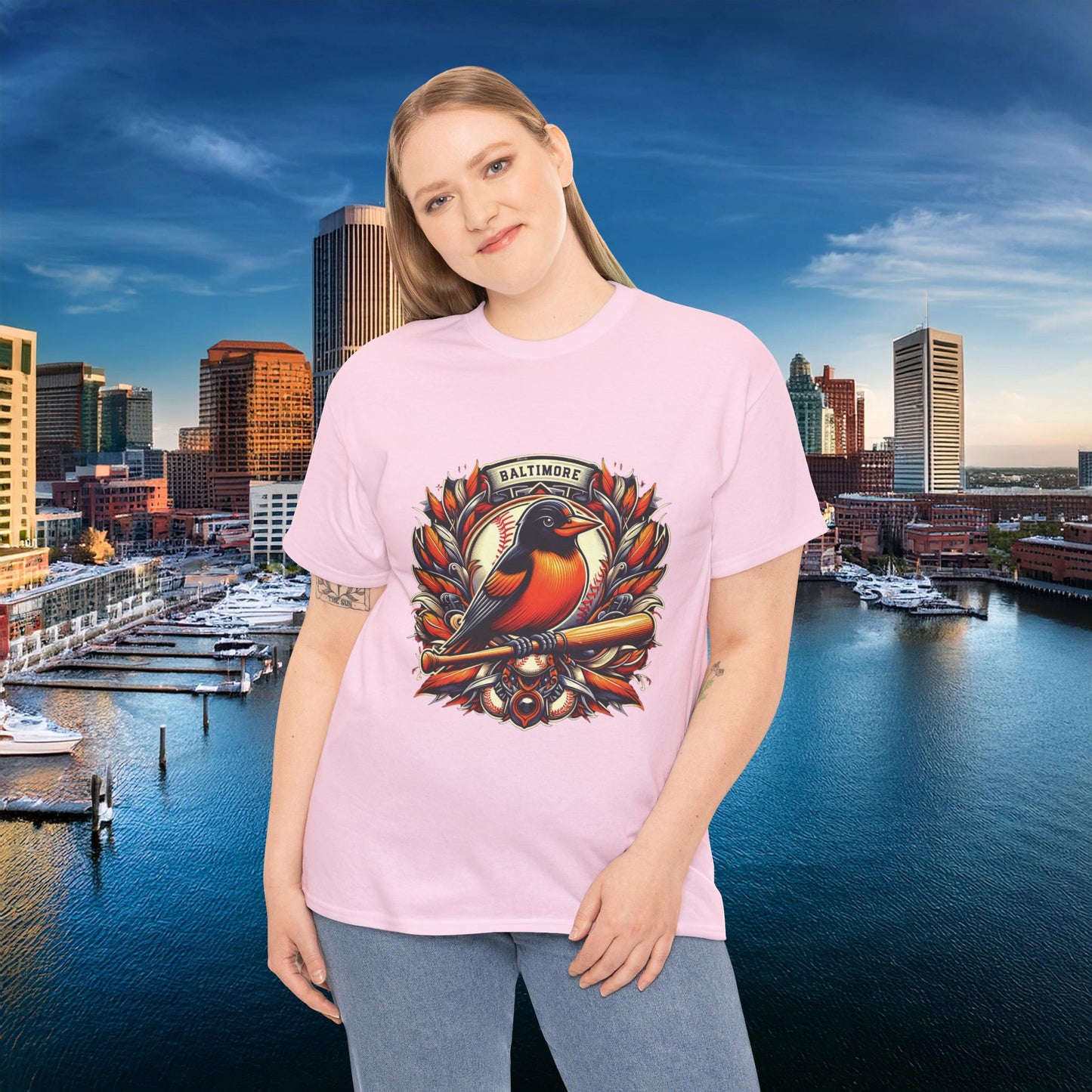 Baltimore Baseball Crest Tee