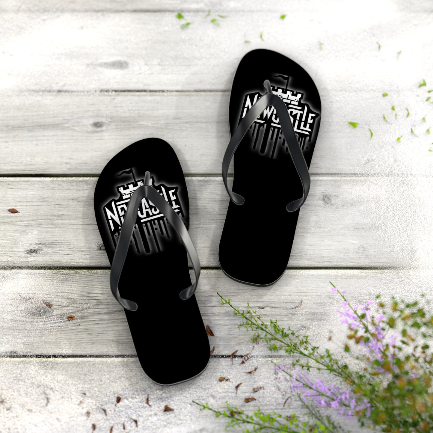 Newcastle Graffiti Flip Flops
