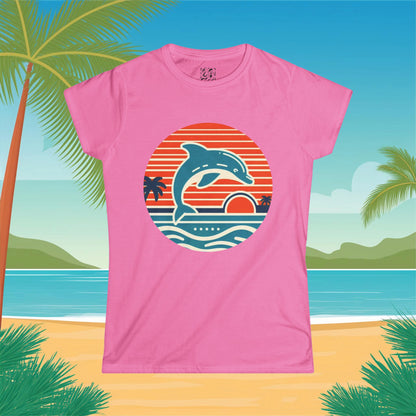 Miami Logo Women's Softstyle Tee