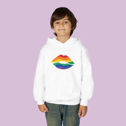 Rainbow Kiss Youth Hoodie