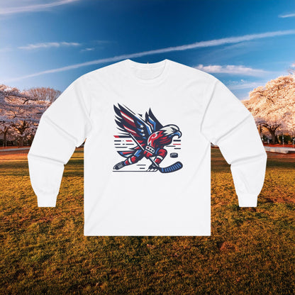 Washington Hockey Eagle Long Sleeve Tee