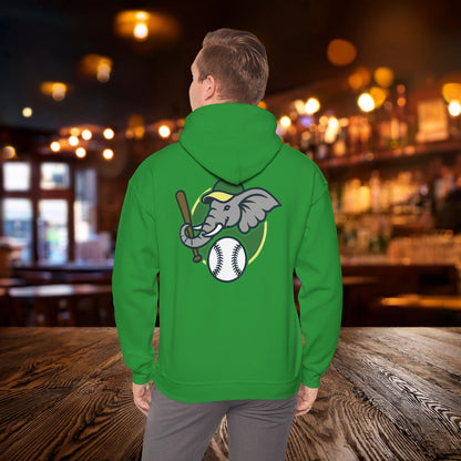 A's Baseball Elephant Hoodie