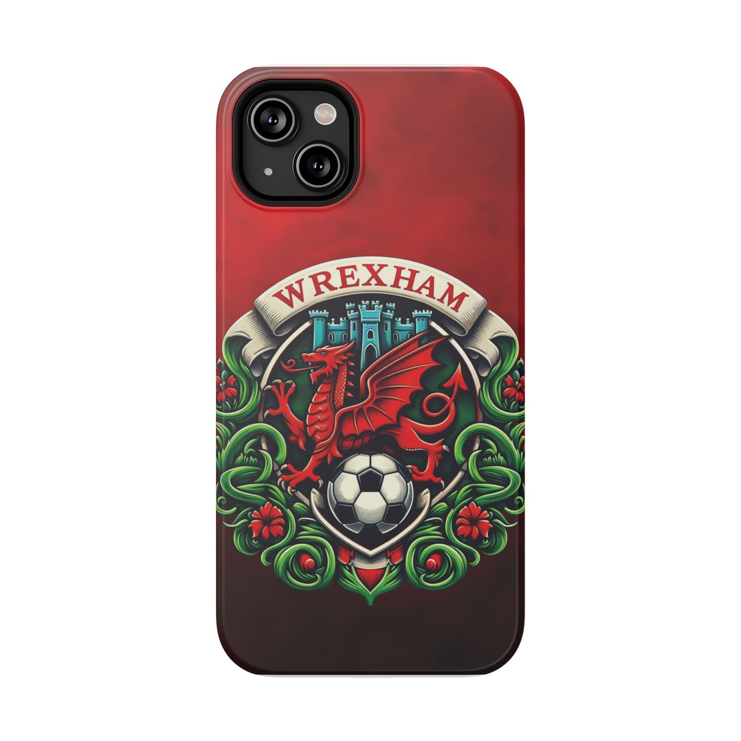 Wrexham Crest Impact-Resistant Cases
