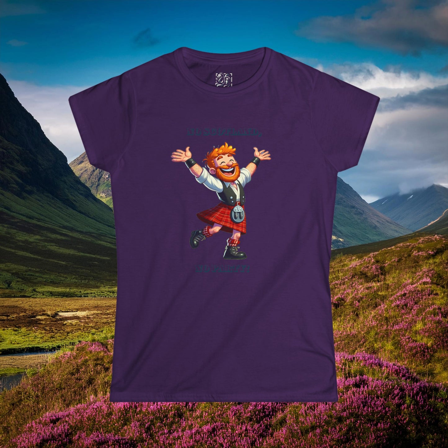 No Scotland No Party Women's Softstyle Tee