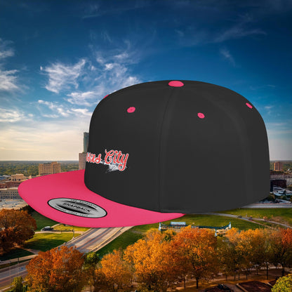 Kansas City Arrow Flat Bill Snapback