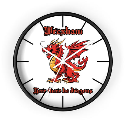 Wrexham Dragon Wall Clock