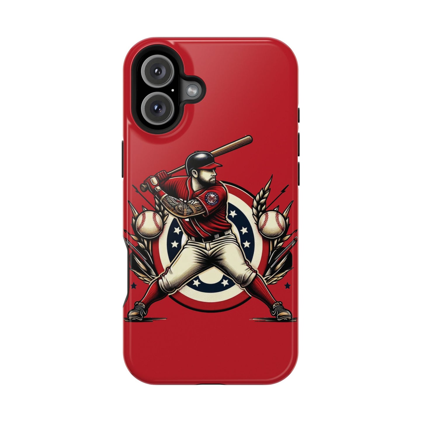 Washington Baseball At Bat Impact-Resistant Cases