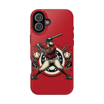 Washington Baseball At Bat Impact-Resistant Cases