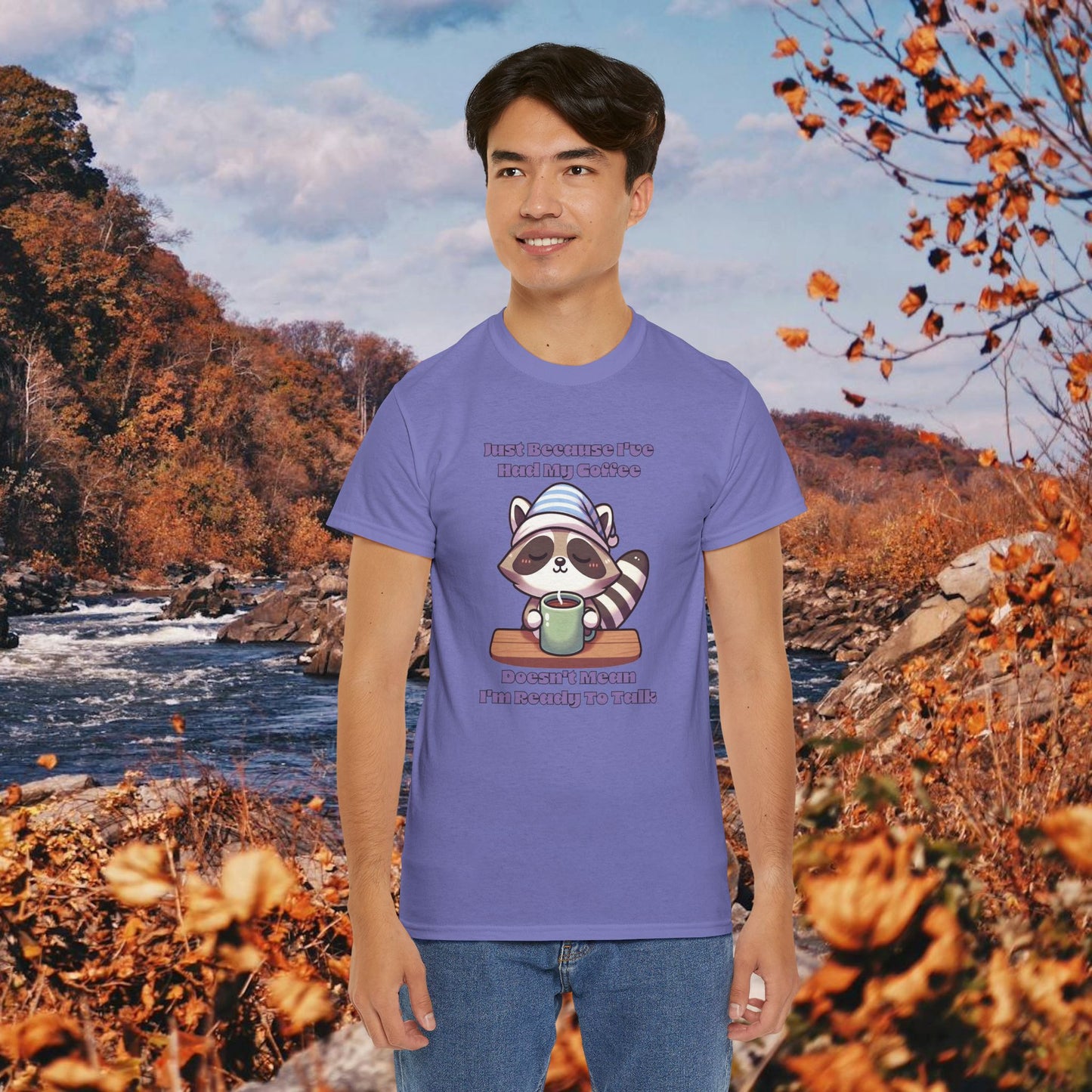 Raccoon Coffee Tee