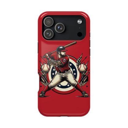 Washington Baseball At Bat Impact-Resistant Cases