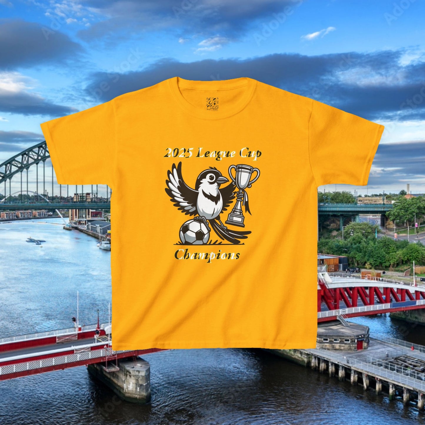 Kids League Cup Champions Tee