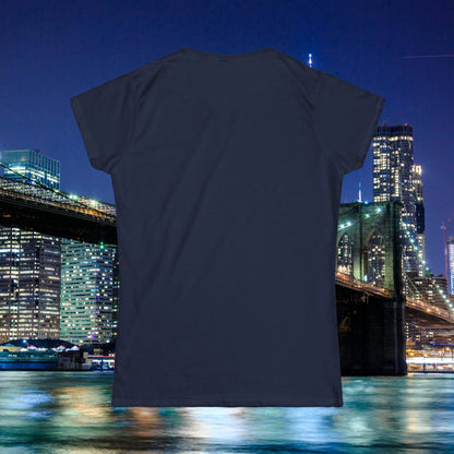 New York Bronx Baseball Women's Softstyle Tee